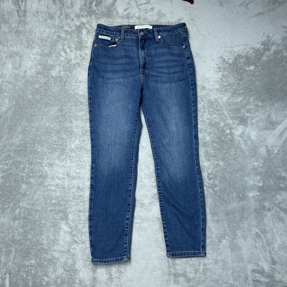 Calvin Klein Denim - Calvin Klein Women's 12/31 High Rise Skinny Ankle Storm Blue a2317